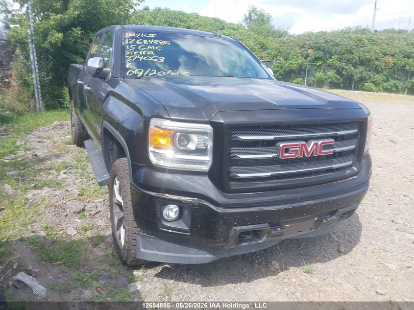2015 GMC Sierra 1500, Возможны проблемы с механикой, IAAI, VIN 1GTV2UEC8FZ374063