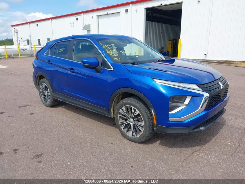 2022 Mitsubishi Eclipse Cross Es, Удар спереду, IAAI, VIN JA4ATUAA9NZ602595