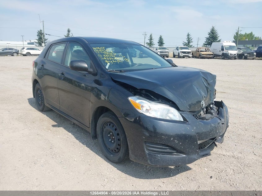2012 Toyota Corolla Matrix, Удар спереди, IAAI, VIN 2T1KU4EE8CC842121