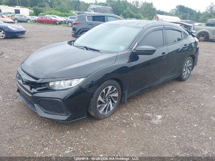 2018 Honda Civic Lx, Удар сзади, IAAI, VIN SHHFK7H24JU302573 — фото 2