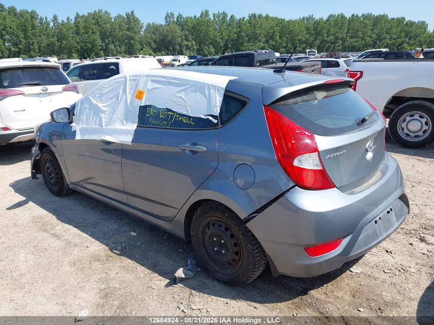 Vin: kmhct5ae9hu354739, lot: 3089299, hyundai accent se 20173