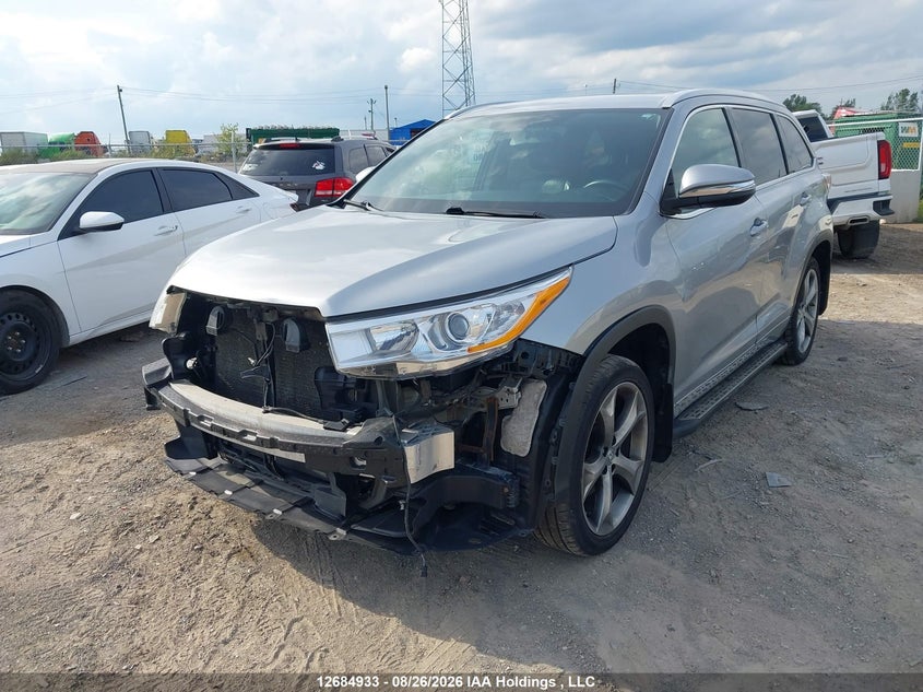 Vin: 5tdjkrfh5fs224239, lot: 3089308, toyota highlander xle 20152