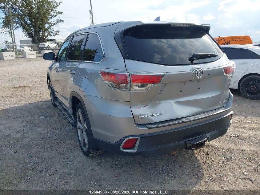 Vin: 5tdjkrfh5fs224239, lot: 3089308, toyota highlander xle 20153