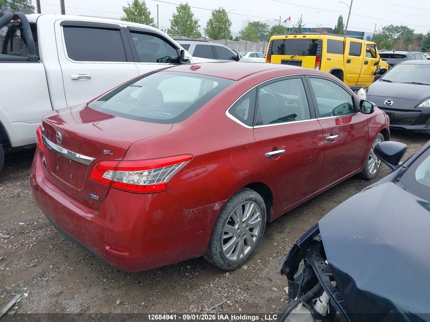 Vin: 3n1ab7ap2fl639949, lot: 3089316, nissan sentra 20154
