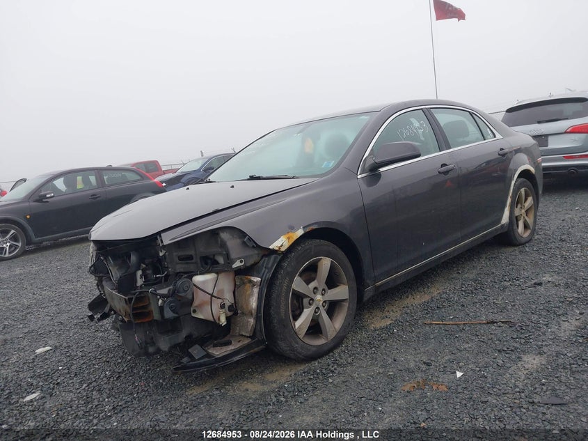 2011 Chevrolet Malibu 1Lt, Front, IAAI, VIN 1G1ZC5EU0BF296945 — photo 2