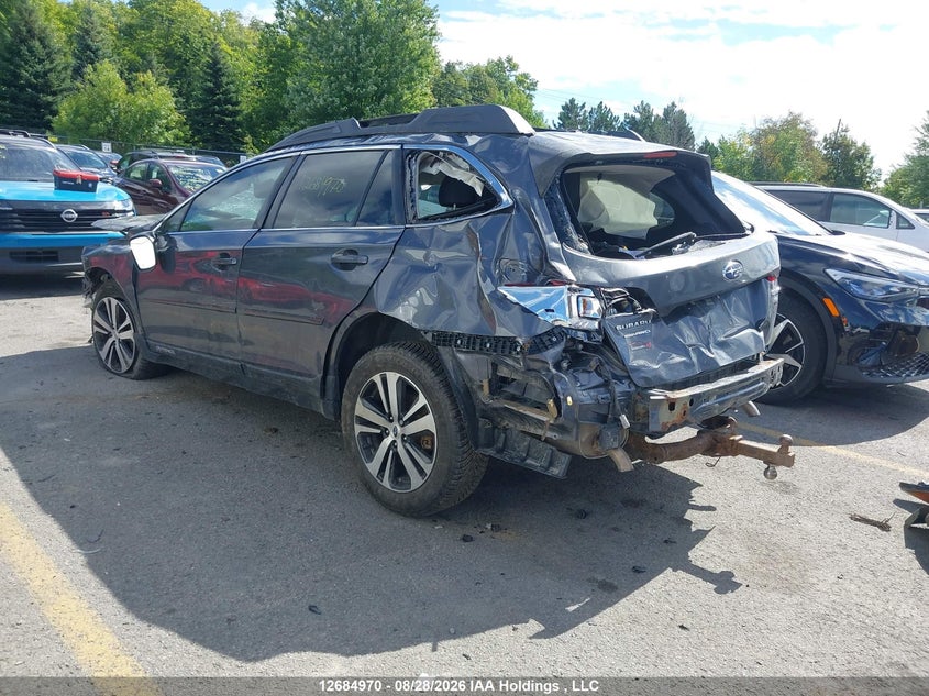 Vin: 4s4bsfnc1j3245250, lot: 3089345, subaru outback 3.6r limited 20183
