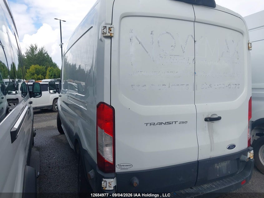 2018 FORD TRANSIT VAN 3.7L V-6 DOHC, VVT, 275HP