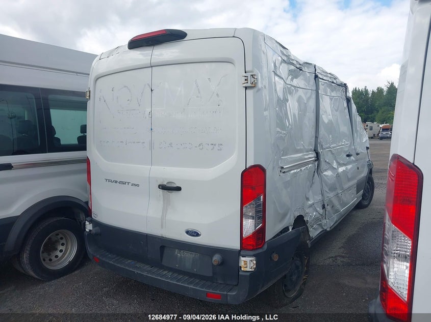 2018 FORD TRANSIT VAN 3.7L V-6 DOHC, VVT, 275HP
