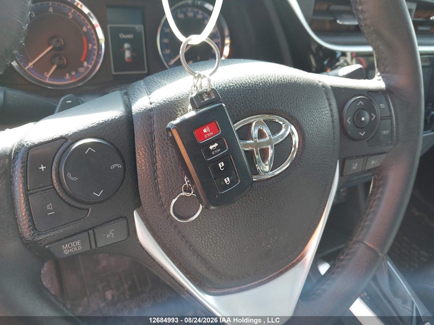 2017 TOYOTA COROLLA SEDAN 1.8L I4 FI DOHC 16V NF4