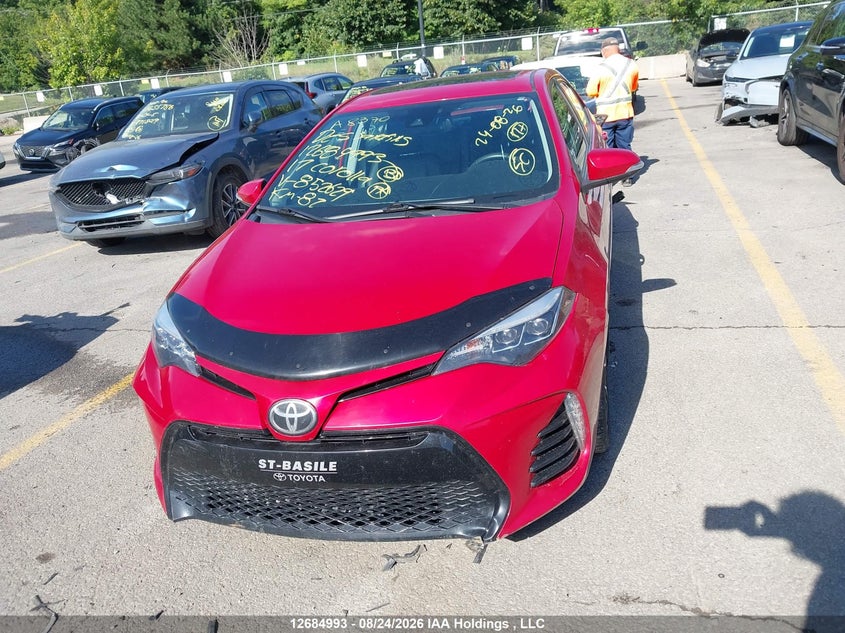 2017 TOYOTA COROLLA SEDAN 1.8L I4 FI DOHC 16V NF4