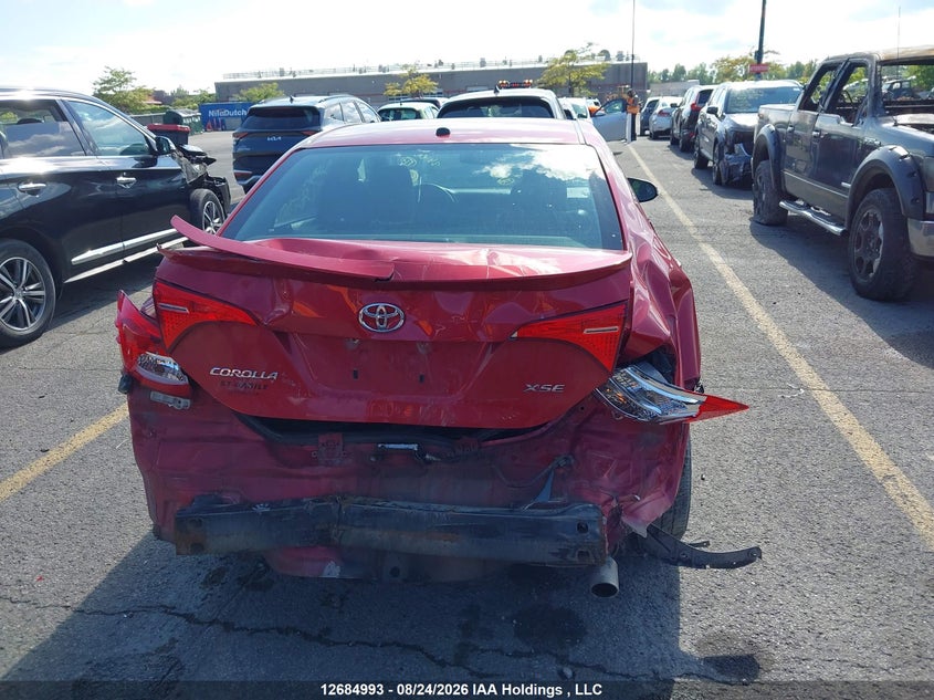 2017 TOYOTA COROLLA SEDAN 1.8L I4 FI DOHC 16V NF4