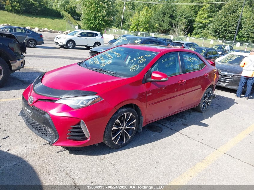2017 TOYOTA COROLLA SEDAN 1.8L I4 FI DOHC 16V NF4