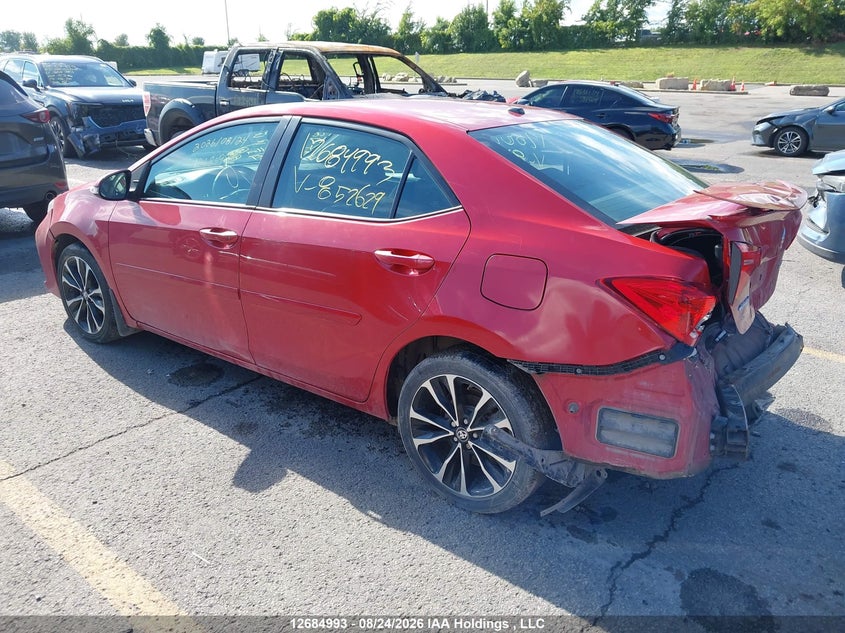 2017 TOYOTA COROLLA SEDAN 1.8L I4 FI DOHC 16V NF4