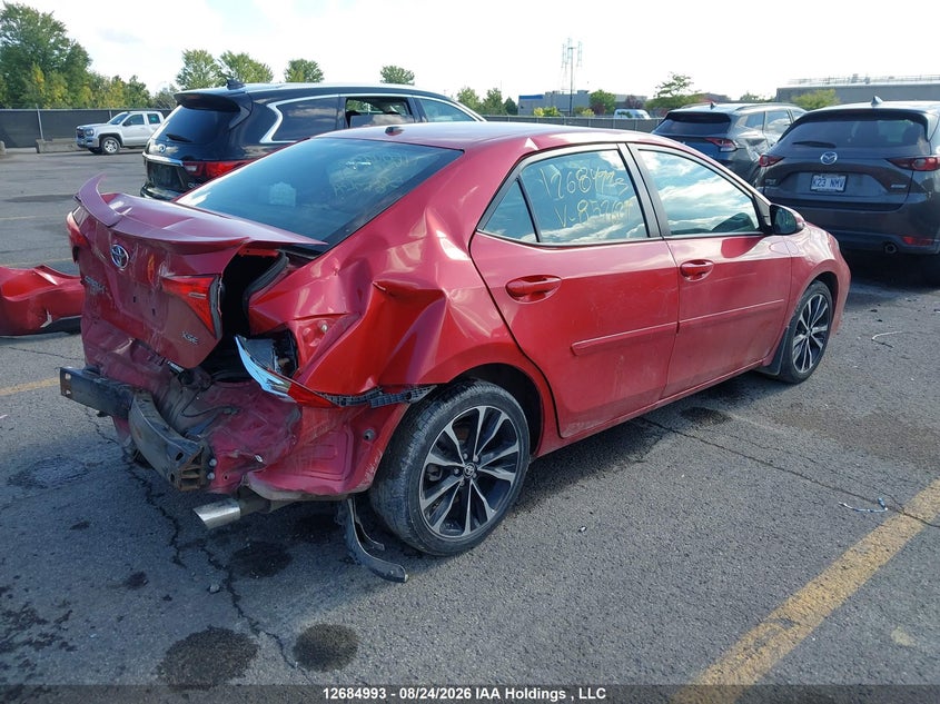 2017 TOYOTA COROLLA SEDAN 1.8L I4 FI DOHC 16V NF4