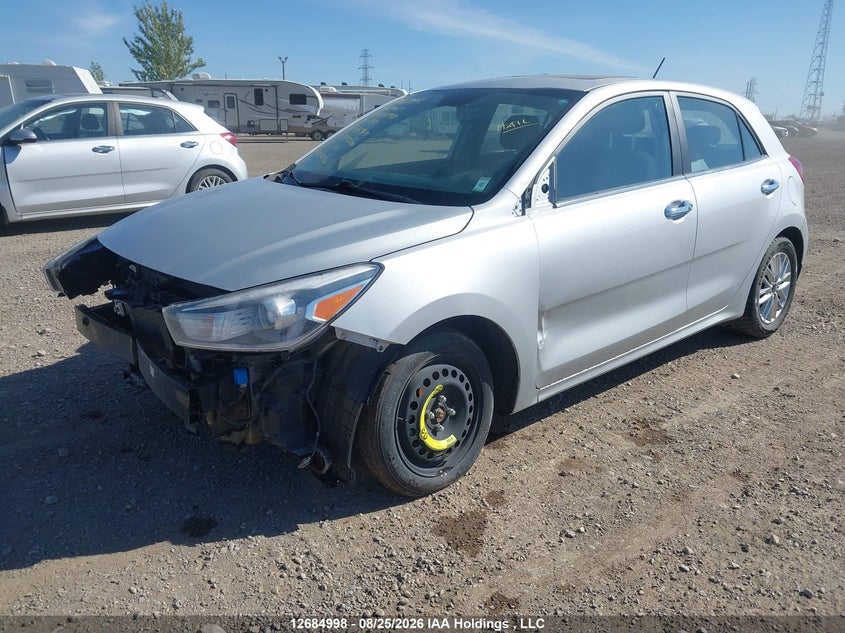 2020 Kia Rio Ex/Ex Sport, Front, IAAI, VIN 3KPA35AD7LE335343 — photo 2