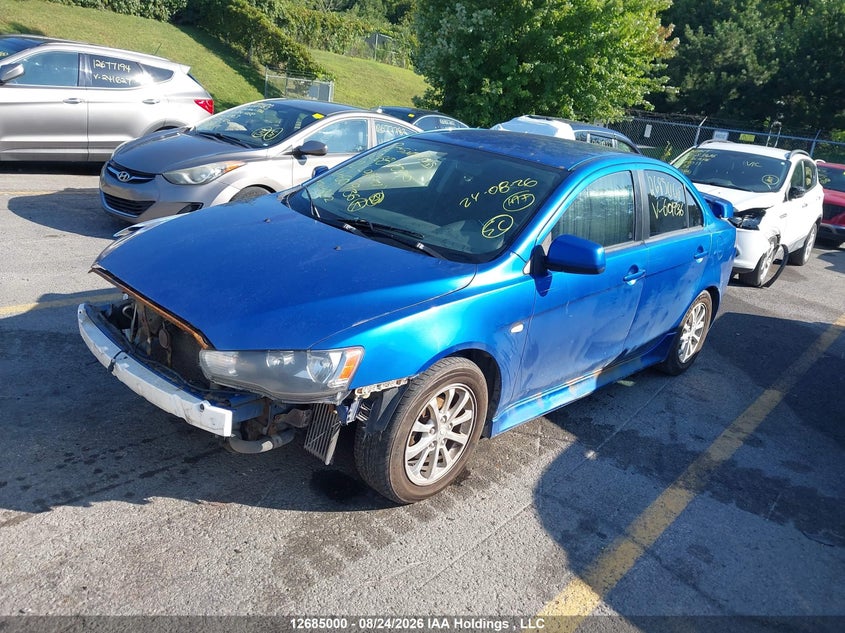 2012 Mitsubishi Lancer, Front, IAAI, VIN JA32V2FW7CU601936 — photo 2