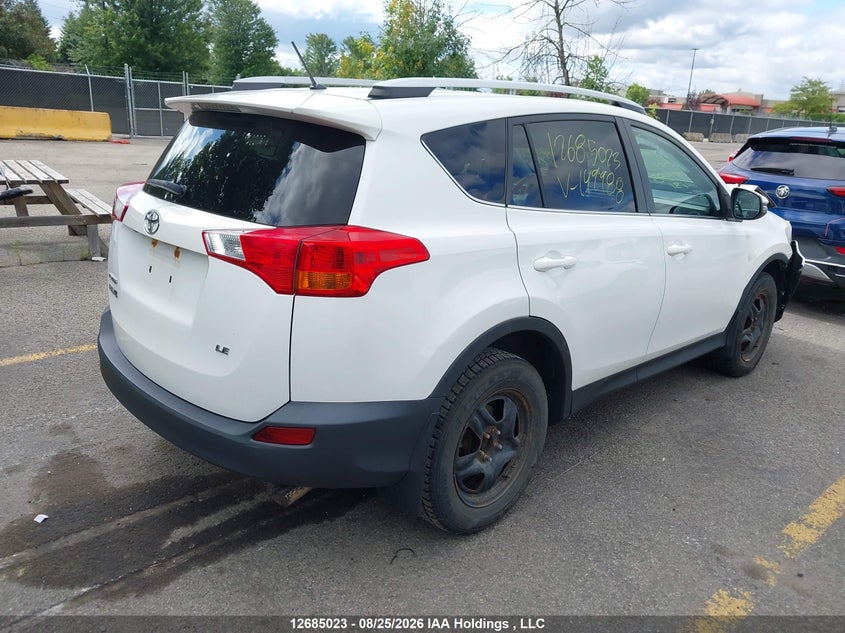Vin: 2t3zfrev3fw149988, lot: 3089403, toyota rav4 le 20154
