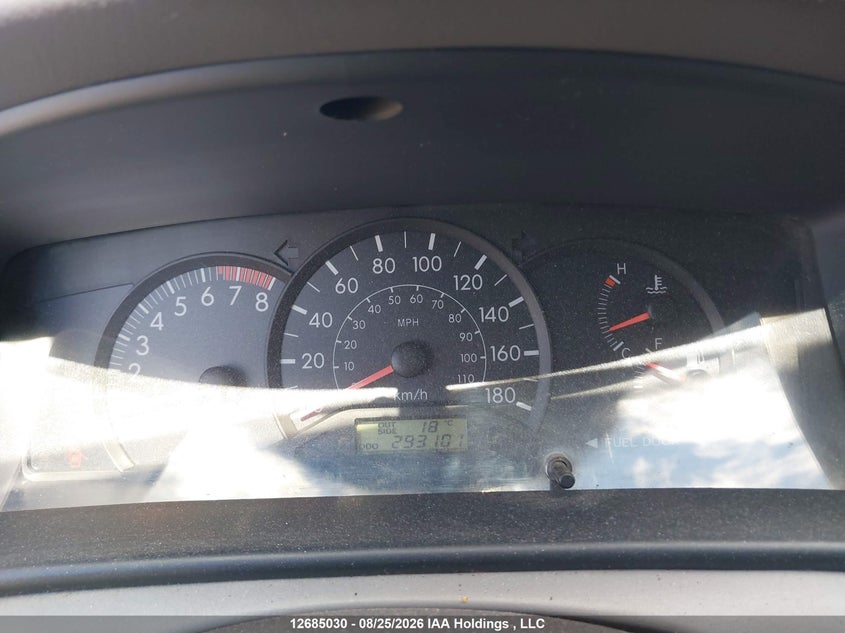 2006 TOYOTA COROLLA SEDAN 1.8L I4 FI DOHC 16V F4