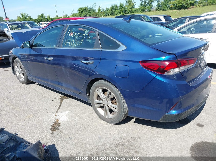 Vin: 5npe34afxjh608359, lot: 3089442, hyundai sonata sport/limited/sel 20183