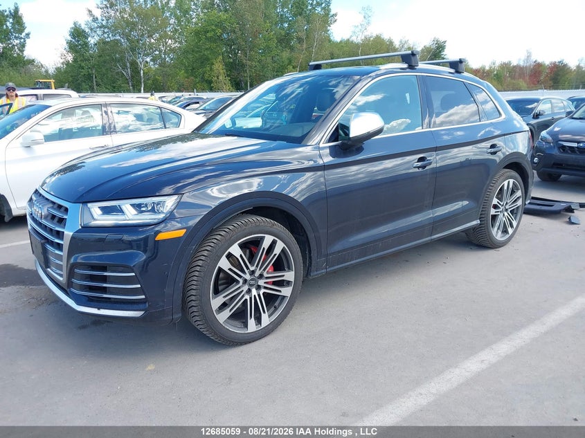 2019 Audi SQ5, Right Side, IAAI, VIN WA1B4AFY6K2094015 — photo 2