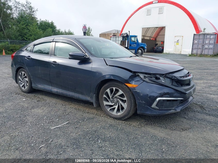 Vin: 2hgfc2f74kh020334, lot: 3089457, honda civic ex 4dr 2019 img_1
