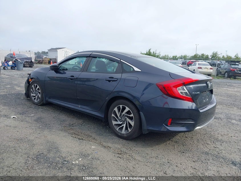 Vin: 2hgfc2f74kh020334, lot: 3089457, honda civic ex 4dr 20193