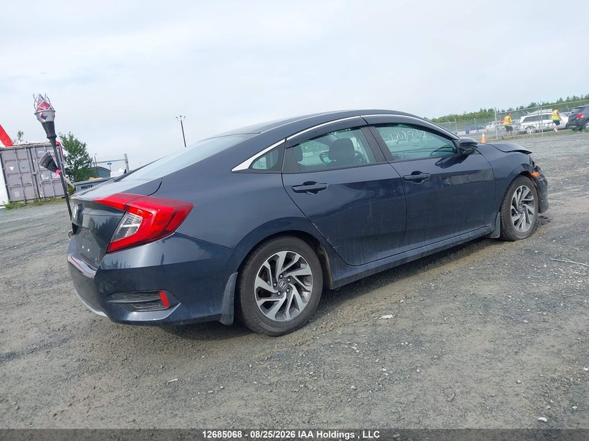 Vin: 2hgfc2f74kh020334, lot: 3089457, honda civic ex 4dr 20194