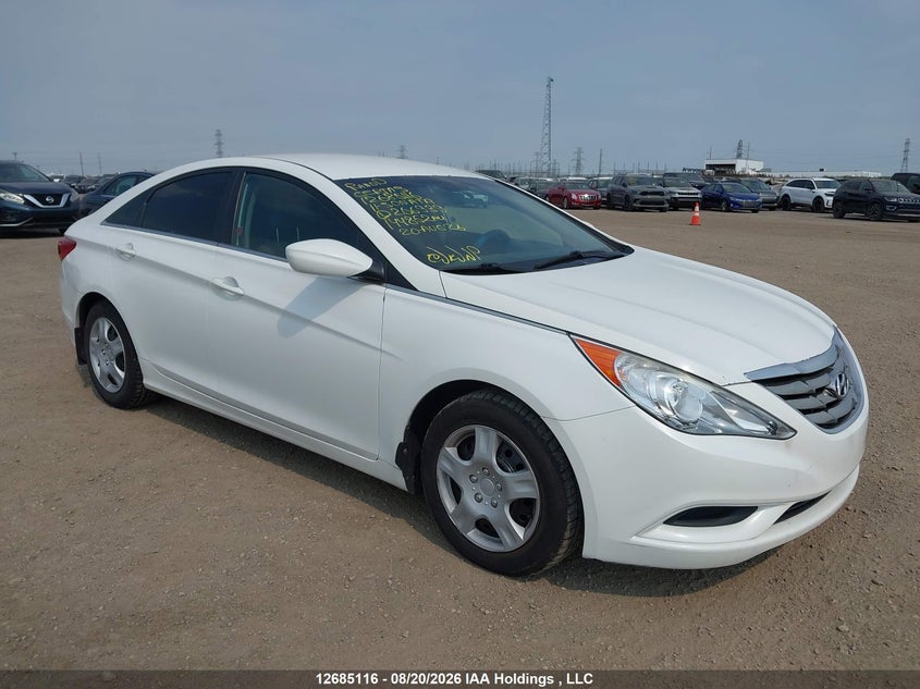 2011 Hyundai Sonata Gls, Левый перёд, IAAI, VIN 5NPEB4AC1BH266939