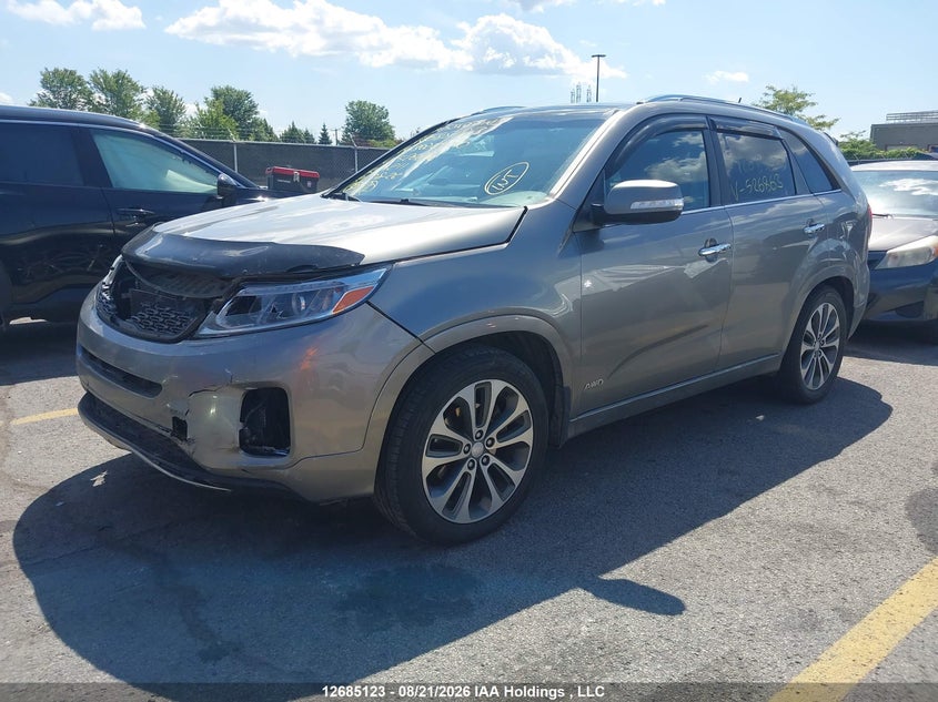 Vin: 5xykwda75eg526863, lot: 3089512, kia sorento sx/sx limited 20142