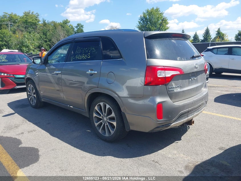 Vin: 5xykwda75eg526863, lot: 3089512, kia sorento sx/sx limited 20143