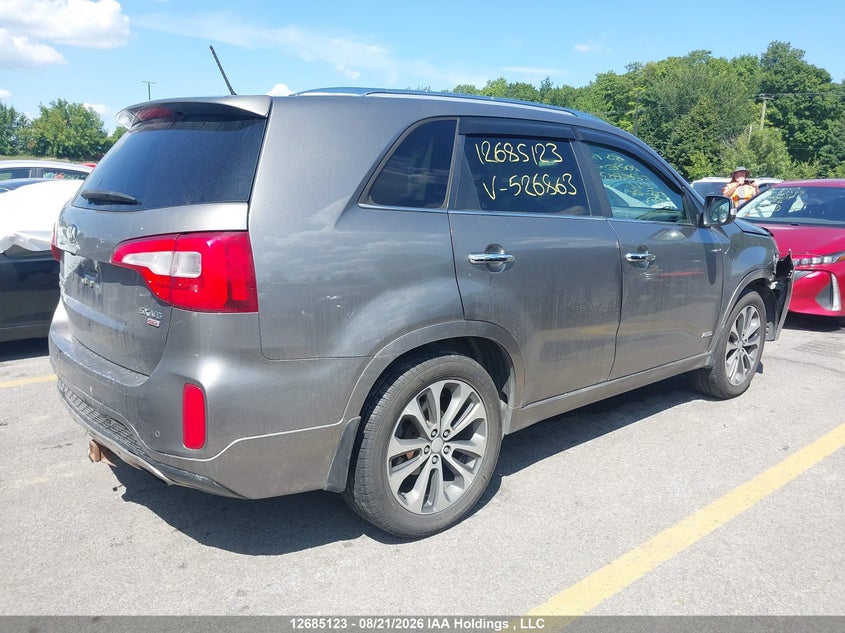 Vin: 5xykwda75eg526863, lot: 3089512, kia sorento sx/sx limited 20144