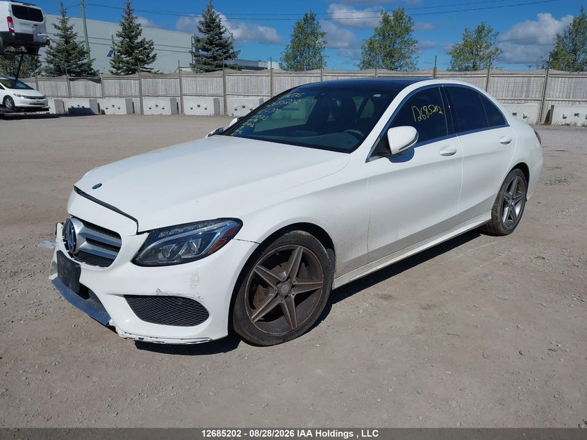 Vin: 55swf4kb7gu169313, lot: 3089591, mercedes-benz c 300 4matic 20162
