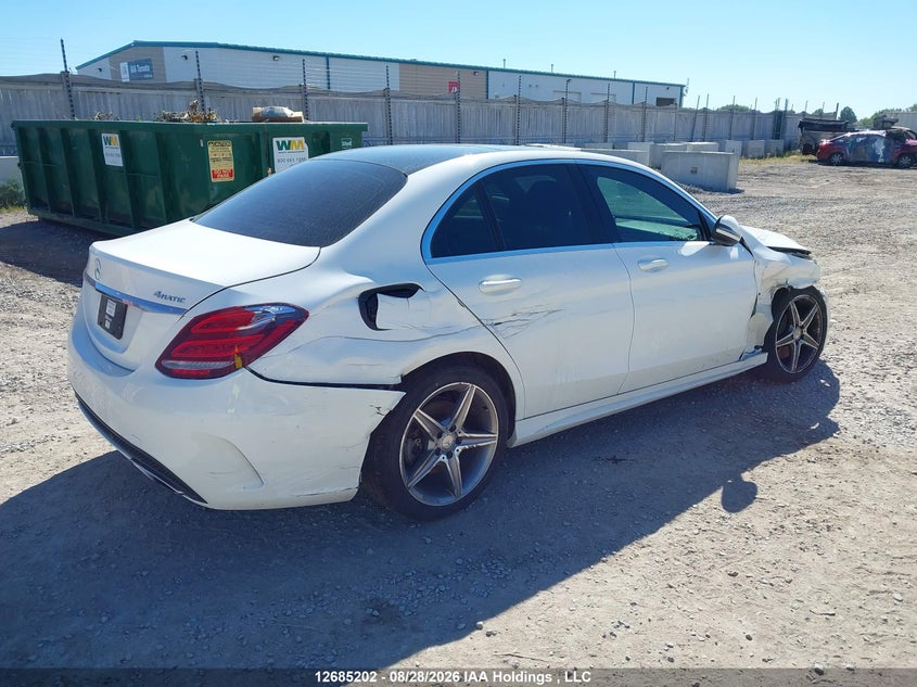 Vin: 55swf4kb7gu169313, lot: 3089591, mercedes-benz c 300 4matic 20164