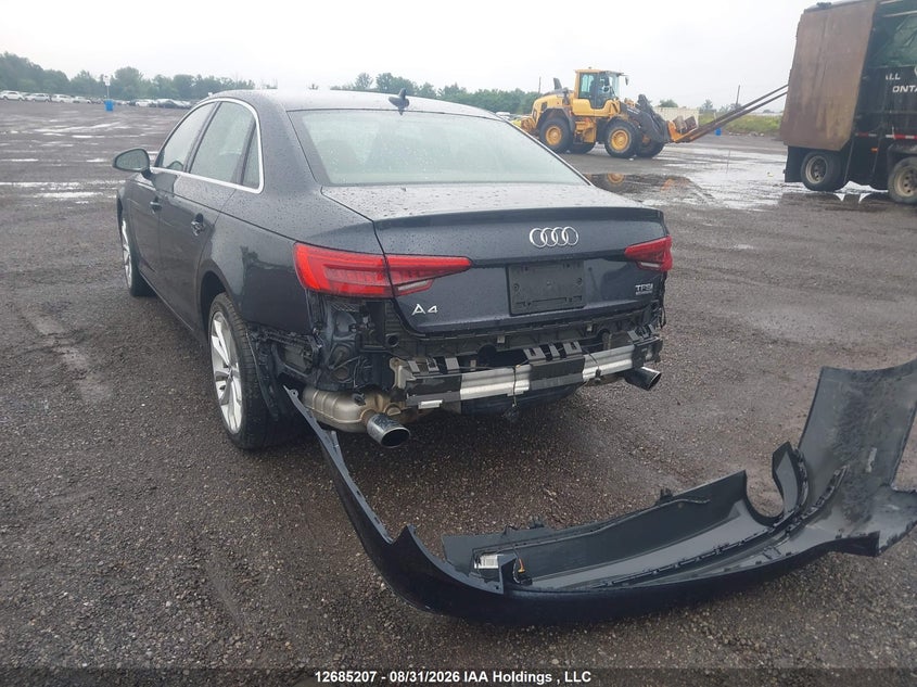 Vin: waubnaf40hn028581, lot: 3089596, audi a4 2.0t progressiv 20173
