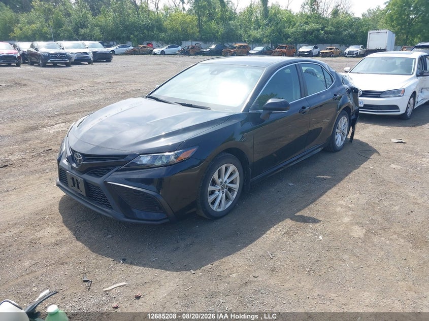 2021 Toyota Camry Se/Se Night Shade, Удар сзади, IAAI, VIN 4T1G11AK0MU614073 — фото 2