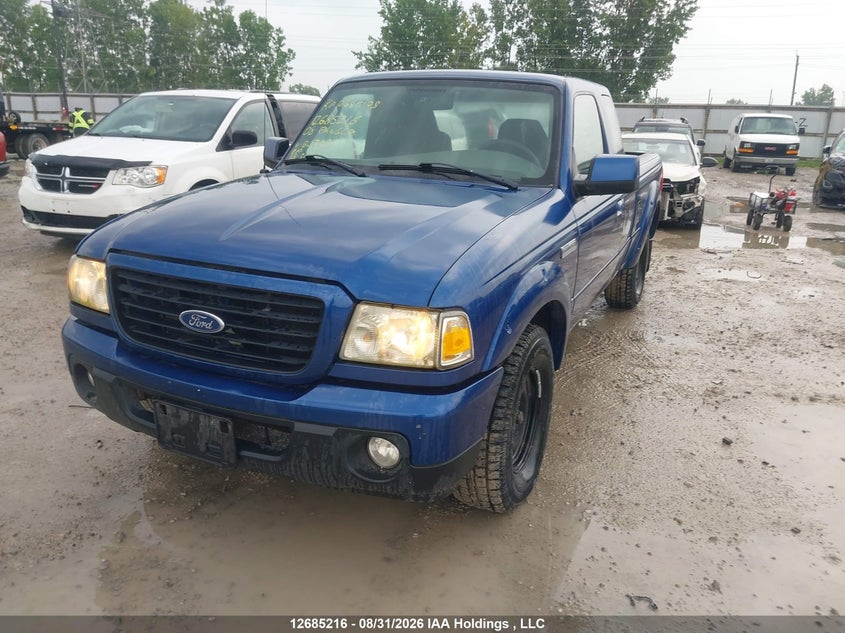 2008 Ford Ranger, Charity, IAAI, VIN 1FTYR44U48PB03681 — photo 2