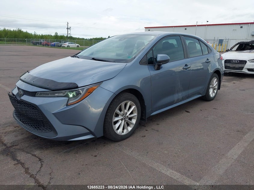 2020 Toyota Corolla, Удар спереду, IAAI, VIN 5YFBPRBE8LP009718 — фото 2