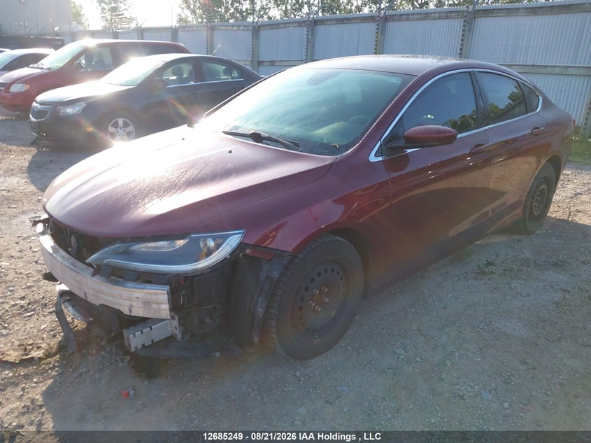 Vin: 1c3cccab8gn192937, lot: 3089640, chrysler 200 limited 20162