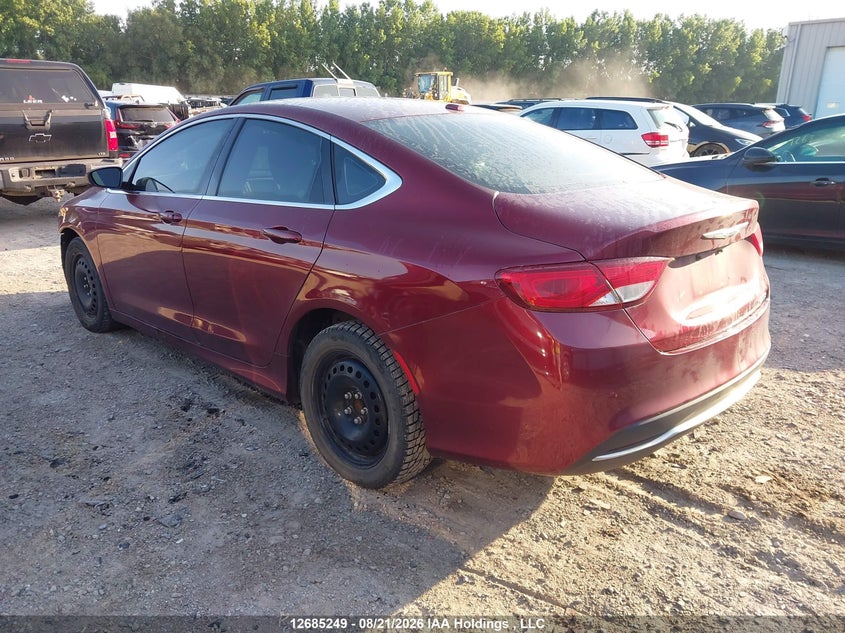 Vin: 1c3cccab8gn192937, lot: 3089640, chrysler 200 limited 20163
