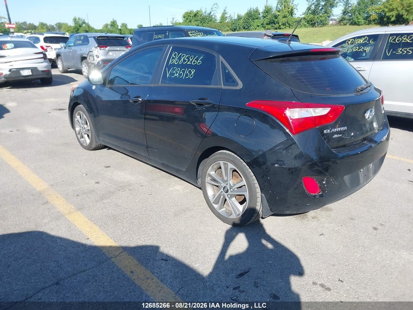 Vin: kmhd25lh2gu325158, lot: 3089657, hyundai elantra gt gl 20163