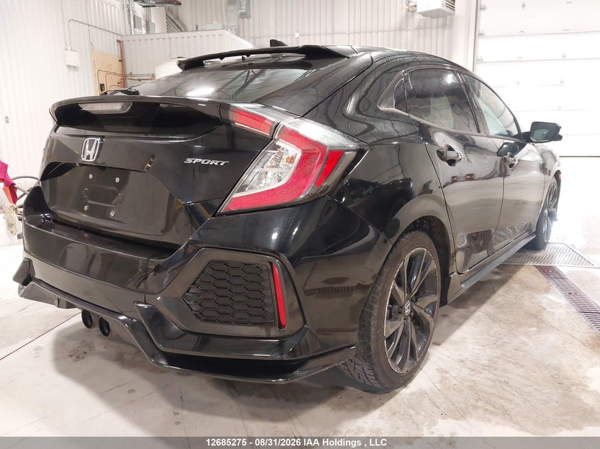 Vin: shhfk7h48ku304054, lot: 3089666, honda civic sport 20194