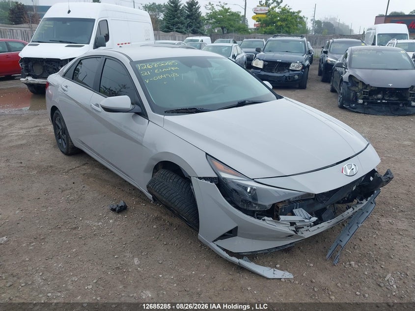 Vin: kmhlm4aj2mu004903, lot: 3089677, hyundai elantra blue 2021 img_1