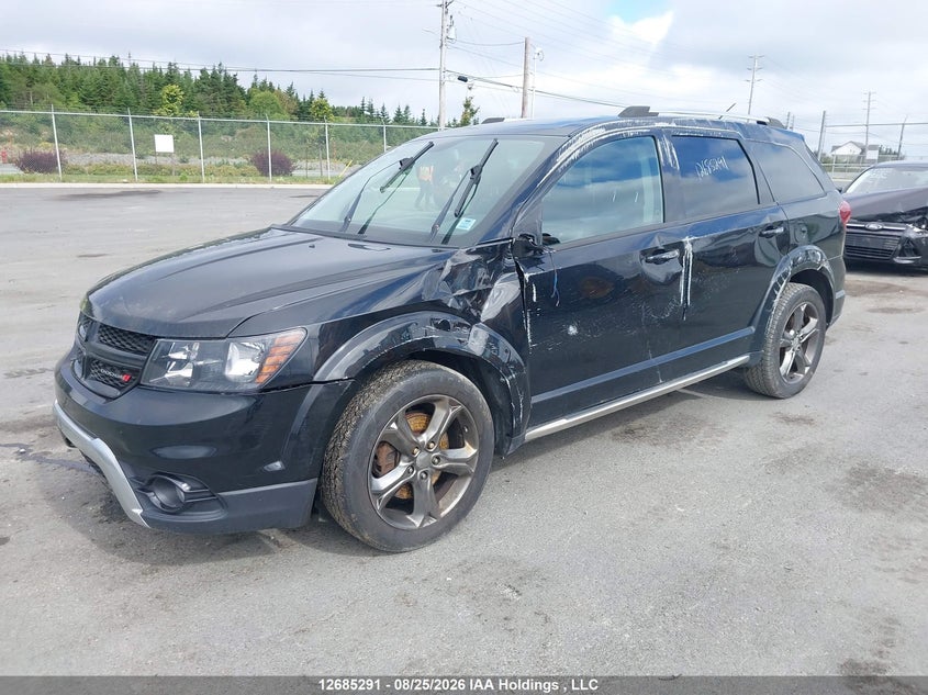 2014 Dodge Journey, Правый бок, IAAI, VIN 3C4PDCGG7ET253270 — фото 2
