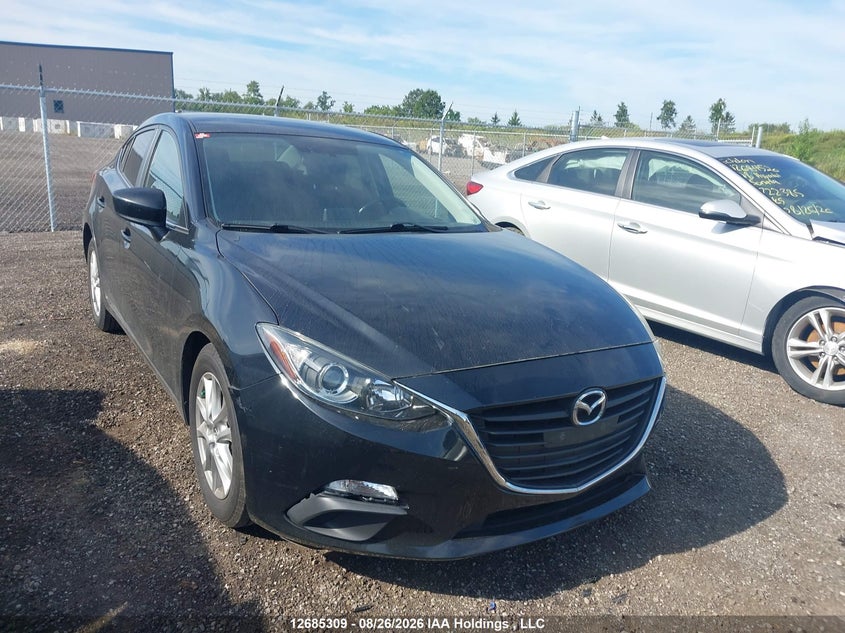 2016 Mazda Mazda3 Gs, Удар спереди, IAAI, VIN 3MZBM1V7XGM262119