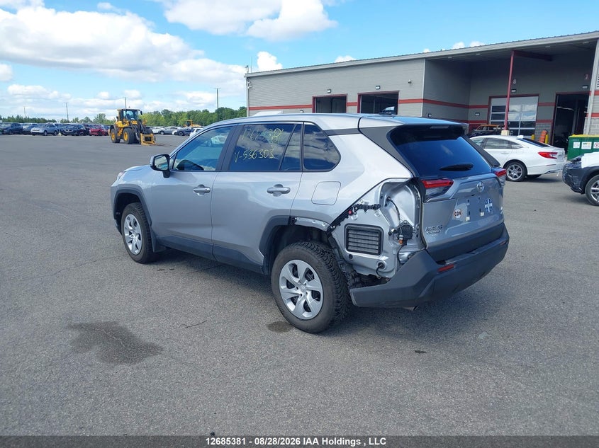 Vin: 2t3b1rfv4sc536303, lot: 3089777, toyota rav4 le 20253