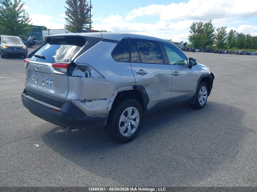 Vin: 2t3b1rfv4sc536303, lot: 3089777, toyota rav4 le 20254