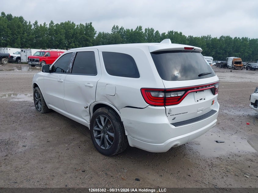 Vin: 1c4rdjdg9jc126544, lot: 3089778, dodge durango 20183