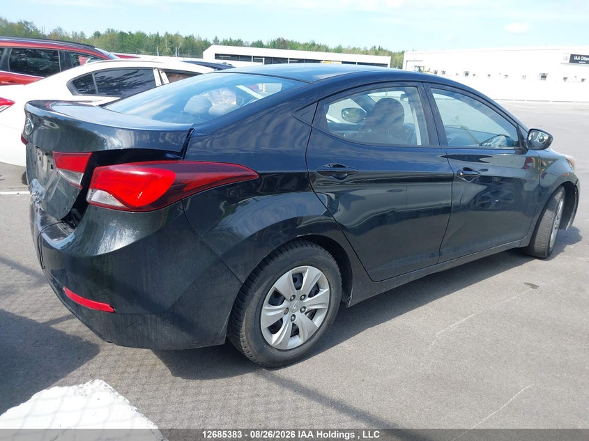 Vin: 5npdh4ae7gh792446, lot: 3089779, hyundai elantra 20164