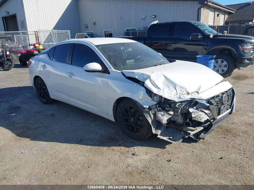 2020 Nissan Sentra, Front, IAAI, VIN 3N1AB8CV6LY224102