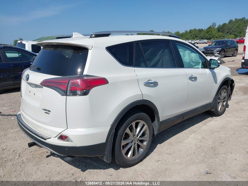 Vin: 2t3dfrev9gw456416, lot: 3089811, toyota rav4 limited 20164